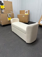 Springdell Rounded Bench, White! (NEW)