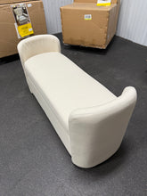 Springdell Rounded Bench, White! (NEW)