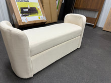 Springdell Rounded Bench, White! (NEW)