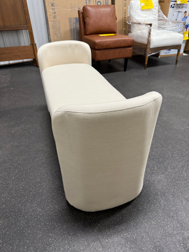 Springdell Rounded Bench, White! (NEW)