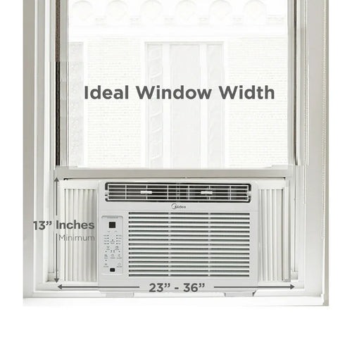 Midea 5,000 BTU 150 Sq ft Window Air Conditioner, WHITE! (NEW)