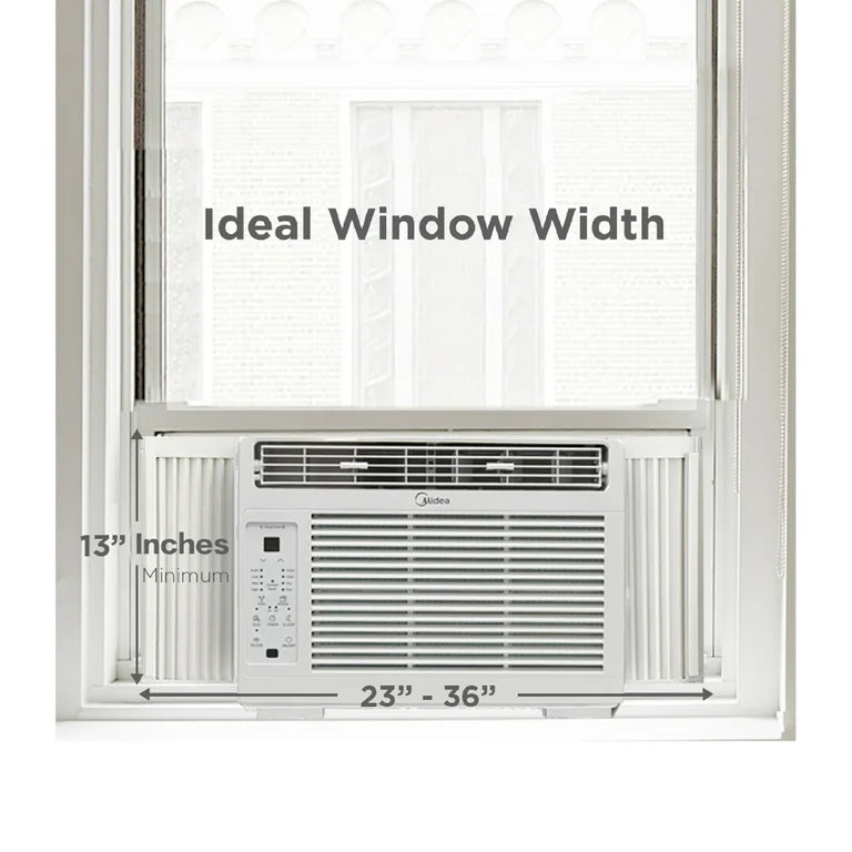 Midea 5,000 BTU 150 Sq ft Window Air Conditioner, WHITE! (NEW)