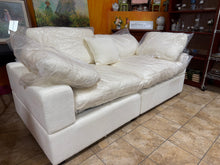 Modular Sofa Loveseat, Cream/White! (NEW)