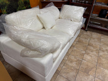 Modular Sofa Loveseat, Cream/White! (NEW)