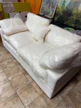 Modular Sofa Loveseat, Cream/White! (NEW)