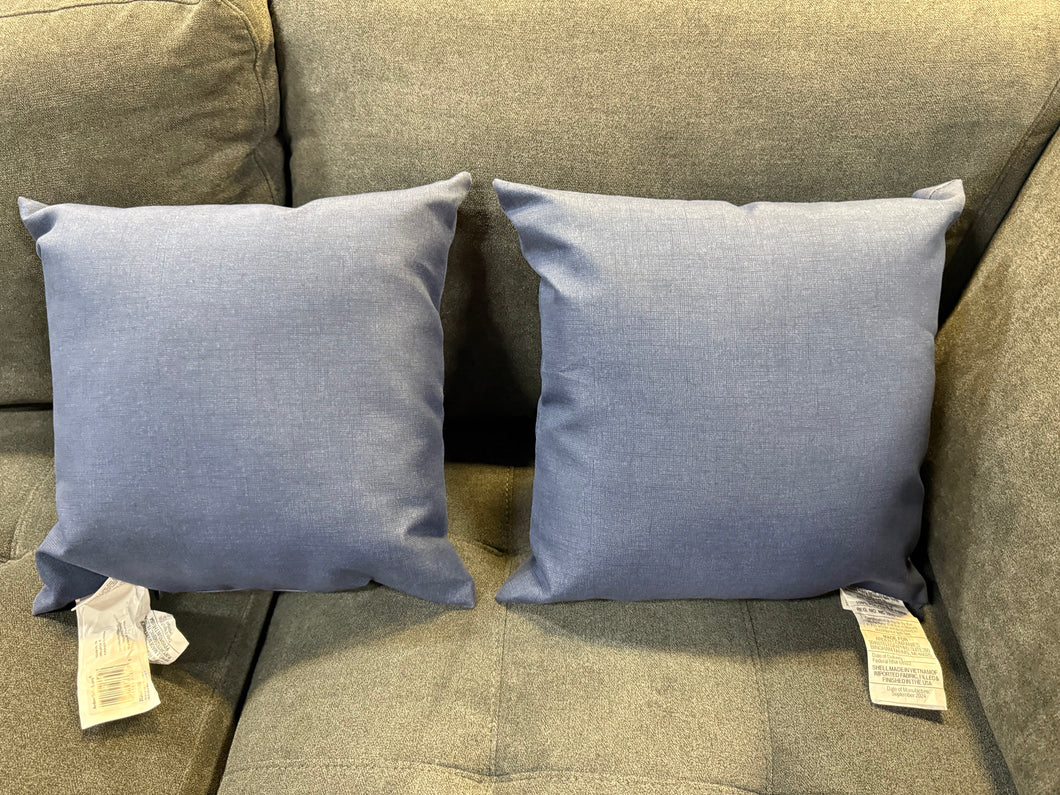 Arden Selections Sapphire Leala 16 x 16 in. Outdoor Toss Pillow, Set of 2! (NEW)