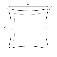 Arden Selections Sapphire Leala 16 x 16 in. Outdoor Toss Pillow, Set of 2! (NEW)