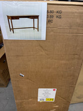 2-Drawer Rectangular Office Desk -Oak Brown! (NEW IN BOX)