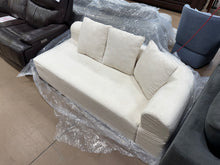 Minimalist Cream 3-Seater Frameless Sofa Couch (Includes Pillows) (NEW)