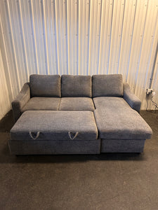 Coddle Aria Fabric Sleeper Sectional! (BRAND NEW)