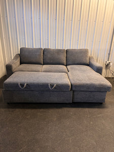 Coddle Aria Fabric Sleeper Sectional! (BRAND NEW)