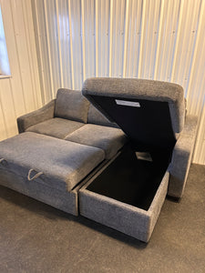 Coddle Aria Fabric Sleeper Sectional! (BRAND NEW)