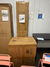 High End Green Wood Frame Queen Upholstered Platform Bed with Oversize Headboard, Thickened Slats, Pleating Bed Body! (NEW IN BOX’S)