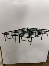 Mainstays 14" High Quad Fold Steel Platform Bed Frame, King! (NEW IN BOX)