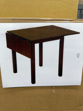 Buylateral Austin Compact Solid Wood Drop Leaf Extendable Dining Table Espresso! (NEW IN BOX - DINING TABLE ONLY)
