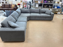 Thomasville Bryden Fabric Sectional with Storage Seats and Ottoman! (BRAND NEW - DEPARTMENT STORE FLOOR MODEL)