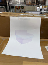 Mason 24" x 19" High-Back Farmhouse Laundry Sink, Vitreous China Wall-Mount Utility Sink! (NEW IN BOX)