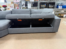Thomasville Bryden Fabric Sectional with Storage Seats and Ottoman! (BRAND NEW - DEPARTMENT STORE FLOOR MODEL)