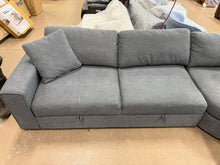 Thomasville Bryden Fabric Sectional with Storage Seats and Ottoman! (BRAND NEW - DEPARTMENT STORE FLOOR MODEL)