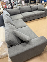 Thomasville Bryden Fabric Sectional with Storage Seats and Ottoman! (BRAND NEW - DEPARTMENT STORE FLOOR MODEL)