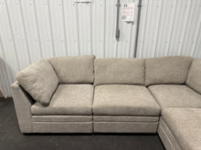 Thomasville Tisdale Fabric Sectional with Storage Ottoman!! BRAND NEW - LIGHT GREY!
