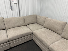 Thomasville Tisdale Fabric Sectional with Storage Ottoman!! BRAND NEW - LIGHT GREY!
