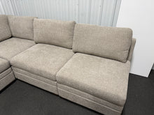 Thomasville Tisdale Fabric Sectional with Storage Ottoman!! BRAND NEW - LIGHT GREY!
