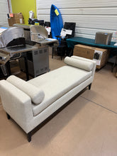 Rosie 64.25 in. Modern Upholstered Bedroom Bench with Armrests! (NEW & ASSEMBLED)