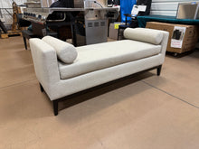 Rosie 64.25 in. Modern Upholstered Bedroom Bench with Armrests! (NEW & ASSEMBLED)