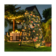 A-Frame Garden Trellis Iron Climbing Plants Green Bean Grow Support Stand With Nylon Net! (NEW IN BOX)