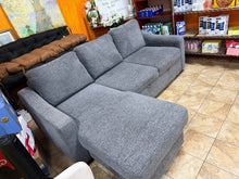 Coddle Cameron Convertible Sofa with Reversible Chaise and Storage, Grey! (NEW) - (REVERSIBLE CHAISE OTTOMAN!)