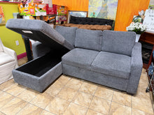 Coddle Cameron Convertible Sofa with Reversible Chaise and Storage, Grey! (NEW) - (REVERSIBLE CHAISE OTTOMAN!)