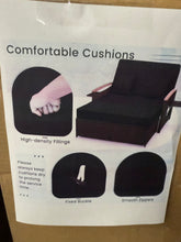 Patio Rattan Daybed Set w/ Cushioned Loveseat & Storage Ottoman! (NEW IN BOX)