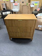 Jasper Light Brown 3 Drawer 31.5 in. Wide Dresser with Solid Wood Frame! (BRAND NEW & ASSEMBLED)
