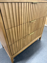 Jasper Light Brown 3 Drawer 31.5 in. Wide Dresser with Solid Wood Frame! (BRAND NEW & ASSEMBLED)