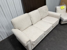 Modern Linen 3-seater Sofa