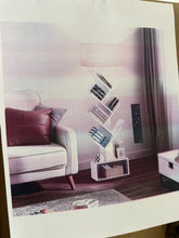 Sindel 58" Bookcase With Remote Control And Tree Floor Lamp, White! (NEW)