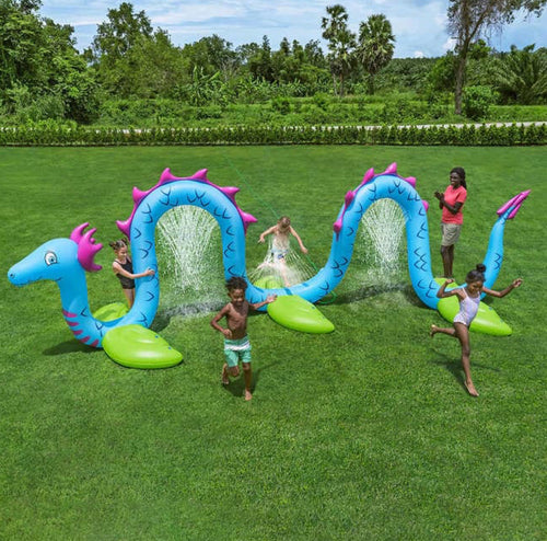 Giant Sea Serpent Kids Inflatable Sprinkler! (IN BOX - USED)