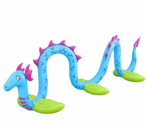 Giant Sea Serpent Kids Inflatable Sprinkler! (IN BOX - USED)