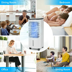 SUGIFT 206 Evaporative Portable Air Cooler Fan & Humidifier, White! (NEW IN BOX)