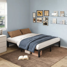 12"H Metal Platform Bed Frames, No Box Spring Need, Full Size! (NEW IN BOX)