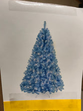 Best Choice Products 6ft Pre-Lit Baby Blue Christmas Tree, Artificial Holiday Decoration w/ 250 Lights! (NEW IN BOX)