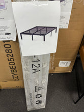 12"H Metal Platform Bed Frames, No Box Spring Need, Full Size! (NEW IN BOX)
