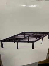 12"H Metal Platform Bed Frames, No Box Spring Need, Full Size! (NEW IN BOX)