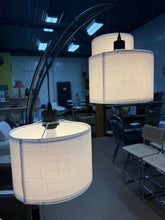 Burrak 78" H 3-Light Dimmable Arc Floor Lamp with Remote! (NEW)