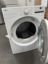 LG 7.4 Cu. Ft. vented Stackable Electric Dryer in White with Sensor Dry! (NEW - SCRATCH/DENT)