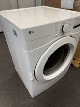 LG 7.4 Cu. Ft. vented Stackable Electric Dryer in White with Sensor Dry! (NEW - SCRATCH/DENT)