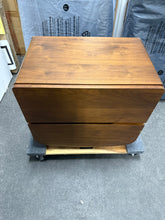 Burke Solid Wood 2-Drawer Nightstand