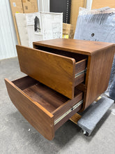 Burke Solid Wood 2-Drawer Nightstand