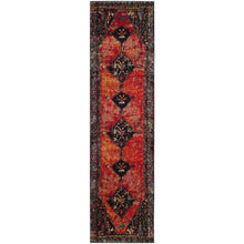 SAFAVIEH Vintage Hamadan Samia Traditional Runner Rug, Orange/Multi, 2'3" x 16'**New**